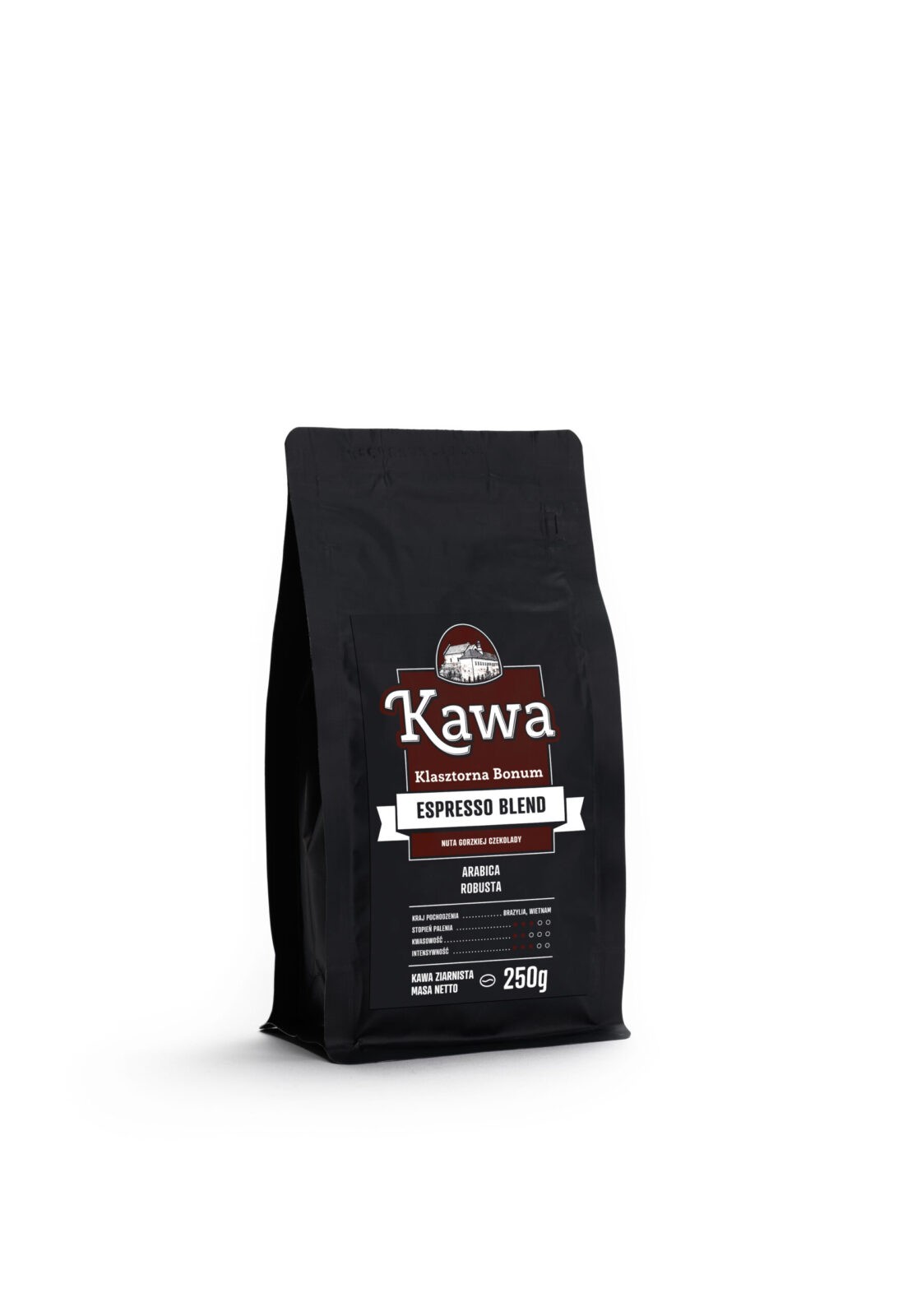 BONUM Espresso Blend Kawa ziarnista 250g